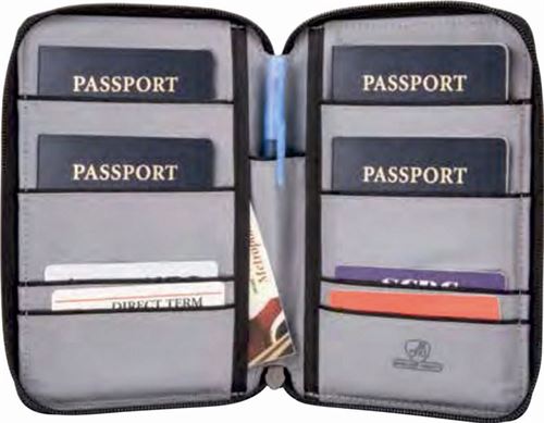 RFID Blocking Multi-Passport Holder שלדג מחנאות וספורט